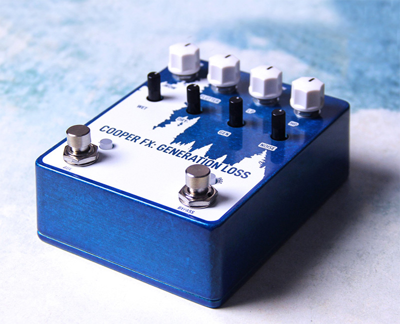 ギター COOPER FX GENERATION LOSS V2 アンブレラカンパニー、Cooper FX「Generation Loss V2」をリリース